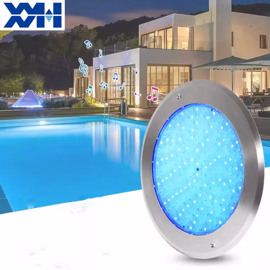 樹脂充填IP68 316ss 12V 42W RGB LED水泳水中プールライト