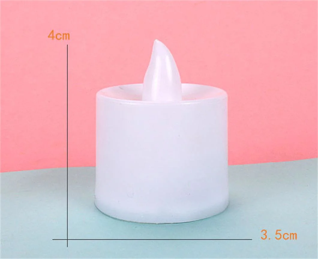 Flickering Bulb Battery Operated Flameless Multicolor Electric Emulational LED Candle Light