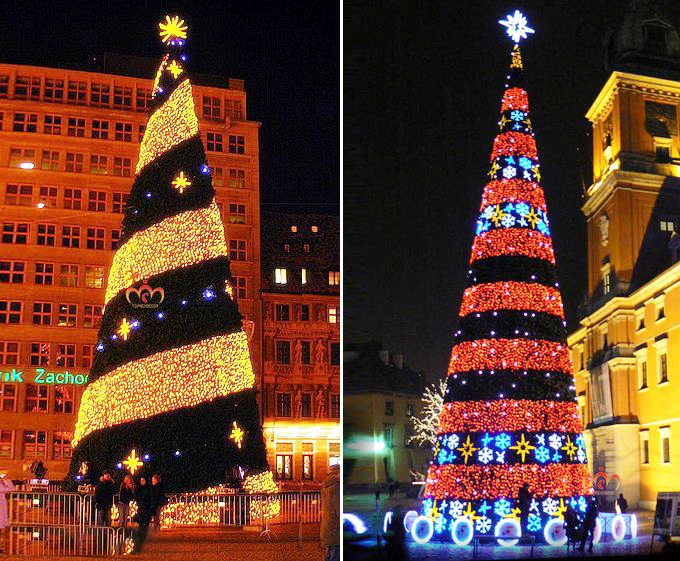 10m Artificial Giant Christmas Tree and LED Lights for Square Decoration